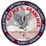 Battle of the Branches Run/Walk Logo