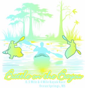 Battle on the Bayou 8.5 mile & Half the Battle 4 mile Logo