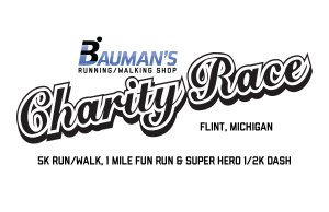 Bauman's Charity Race Logo