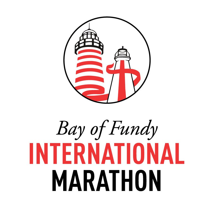 Bay of Fundy International Marathon 20 June 2027 (Canada site) Logo