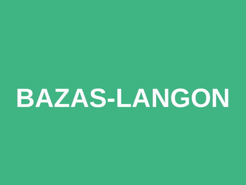 Bazas-Langon Logo