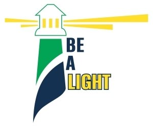 'Be A Light' 5K Mental Health Awareness Fun Run Logo