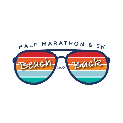 Beach & Back Half Marathon & 5K Logo