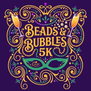 Beads & Bubbles 5K - Cape Fear Vineyard & Winery Logo