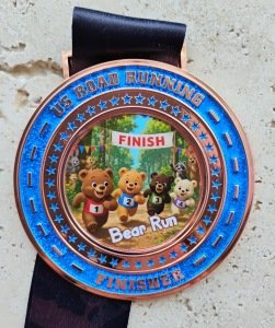 BEAR RUN Virtual 5K, 10K, 13.1M, & 26.2M (September 2026) Logo