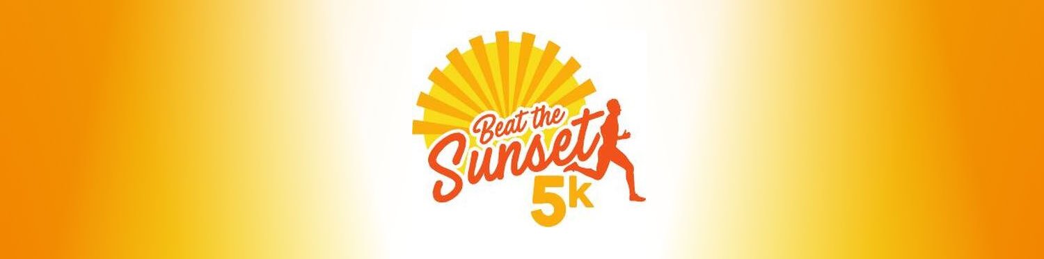 BEAT THE SUNSET 5KM ROAD RACE Logo