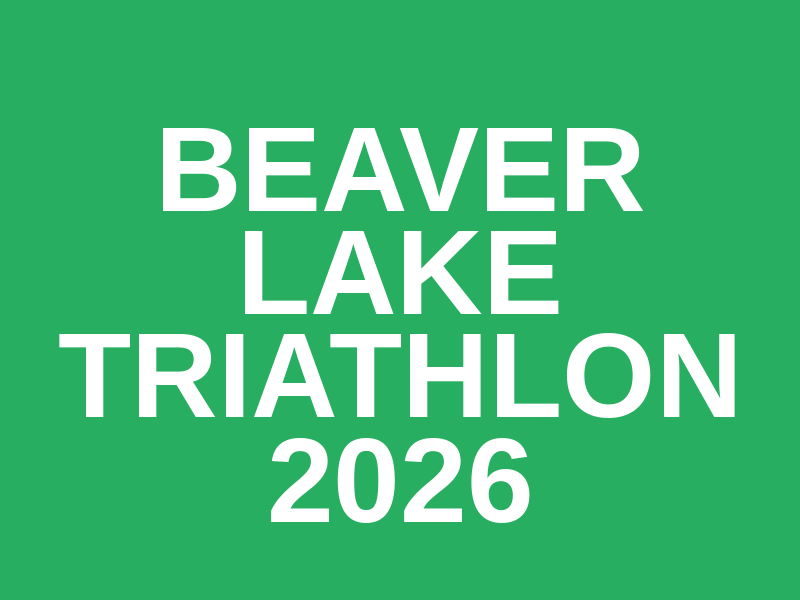 Beaver Lake Triathlon 2026 Logo