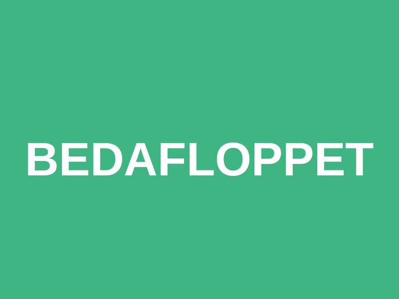 Bedafloppet