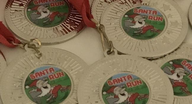 Bedale Santa Run Logo