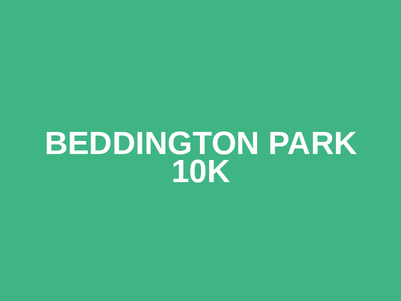 Beddington Park 10K Logo