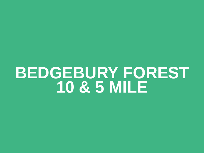 Bedgebury Forest 10 & 5 Mile Logo