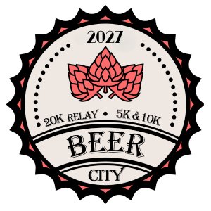 Beer City 20k Relay & 5k/10k Logo