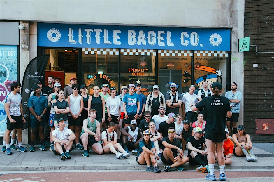 Beers & Bagels Run Club Logo