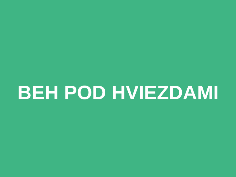 Beh Pod Hviezdami Logo