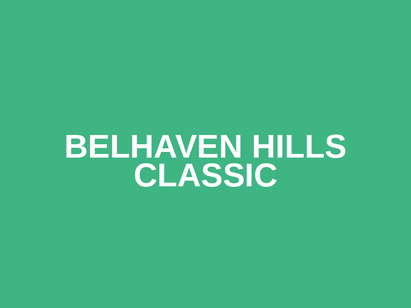Belhaven Hills Classic Logo