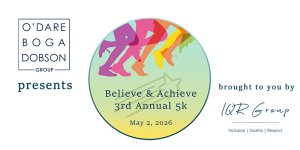 Believe & Achieve 5K Logo