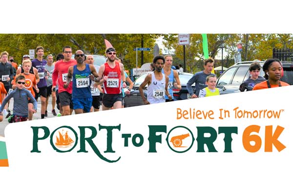 Believe In Tomorrow Port to Fort 6K 2026 Logo