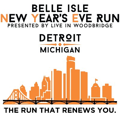 Belle Isle New Year's Eve Run Logo