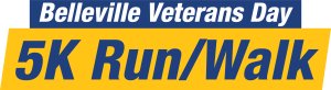 Belleville Veterans Day 5K Run / Walk Logo