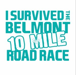 Belmont 10 Mile Road Race Logo