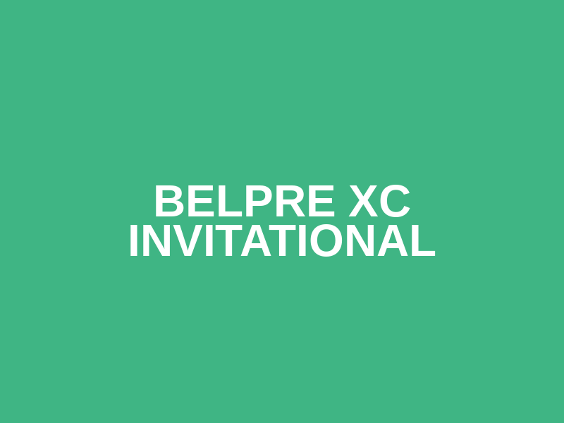 Belpre XC Invitational