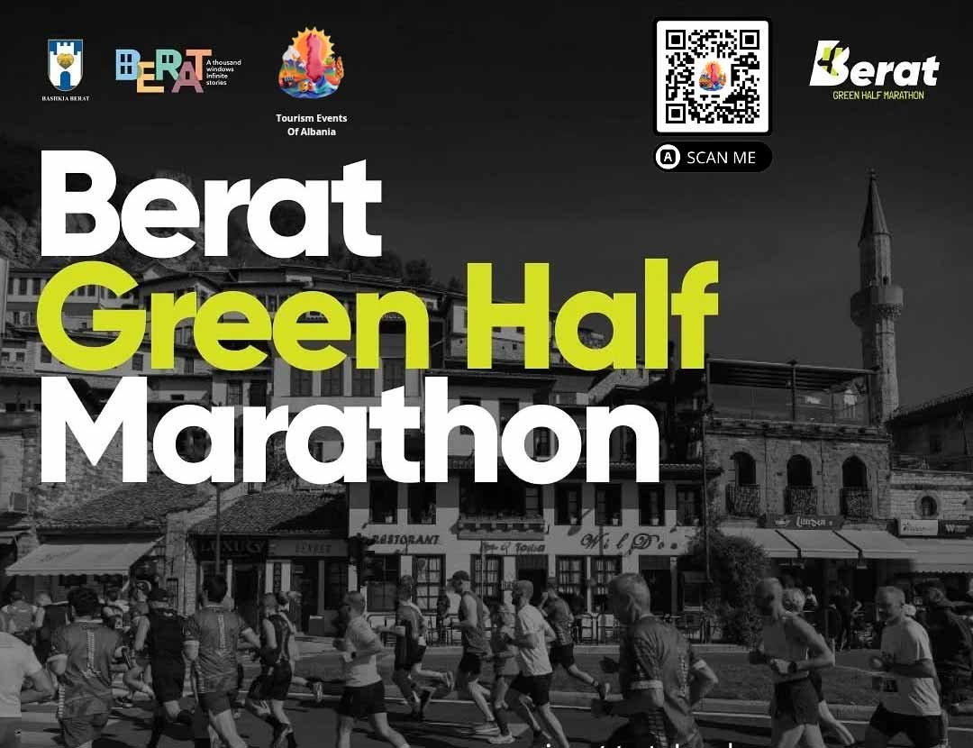 Berat Green Half Marathon Logo