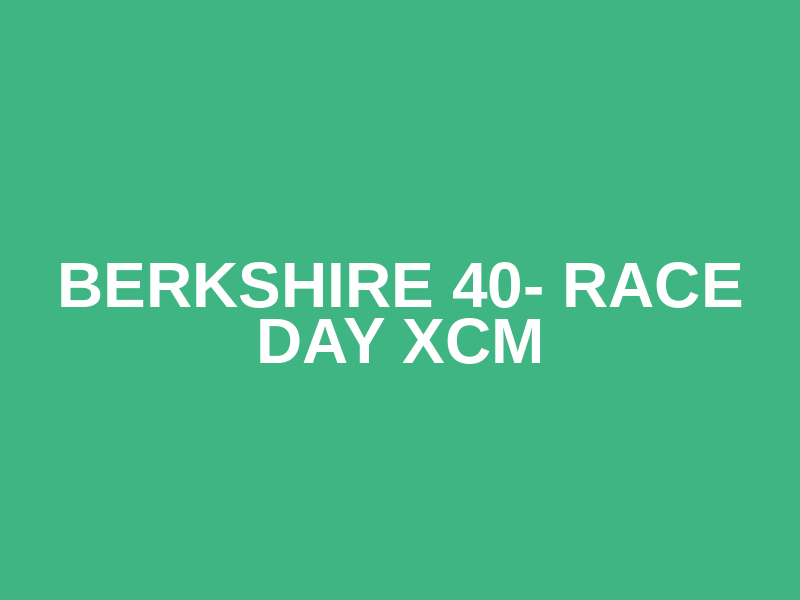 Berkshire 40- Race Day XCM Logo