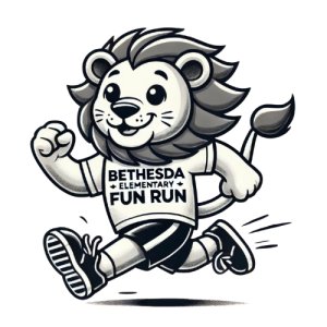 Bethesda Elementary School Fun Run Logo