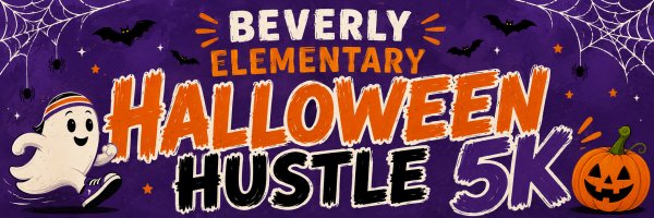 Beverly Elementary Halloween Hustle 5K Logo