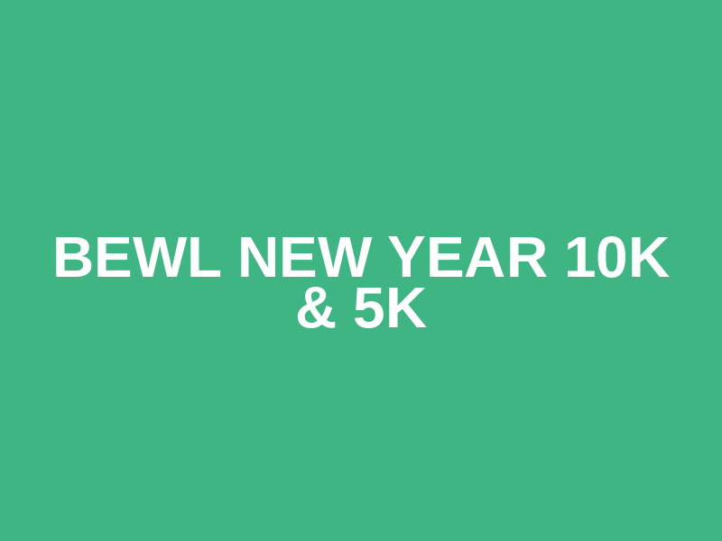Bewl New Year 10k & 5k Logo
