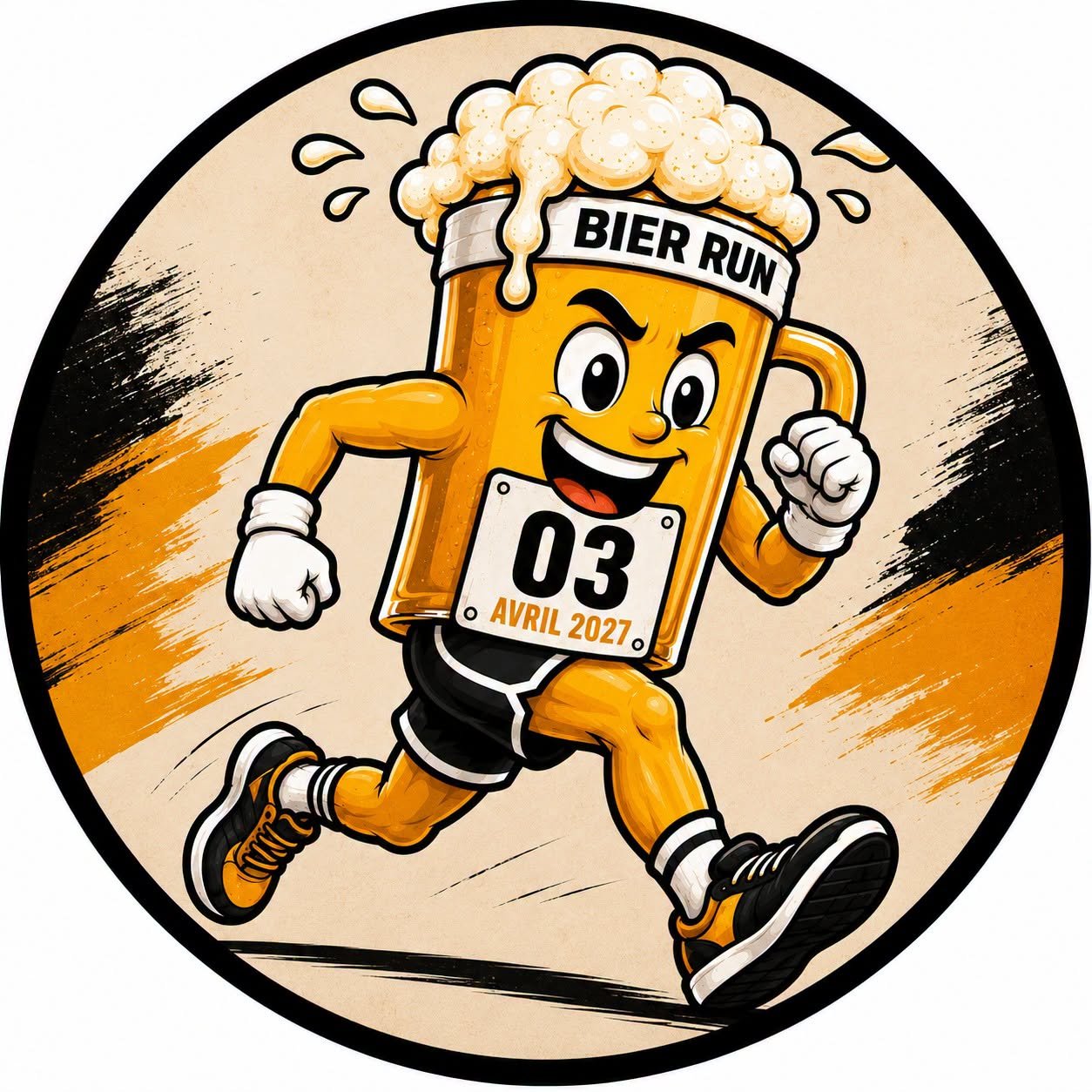 BIER RUN Logo