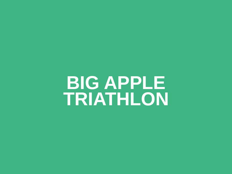 Big Apple Triathlon Logo