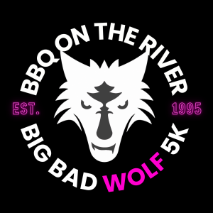 Big Bad Wolf 5k & 1 Mile Lil' Piggy Run Logo