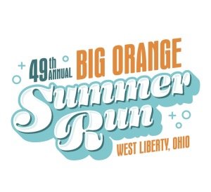 Big Orange Summer Kids Run Logo