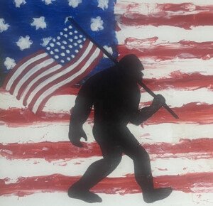 BIGFOOT CHALLENGE 5k Flag Day Run/Walk Logo
