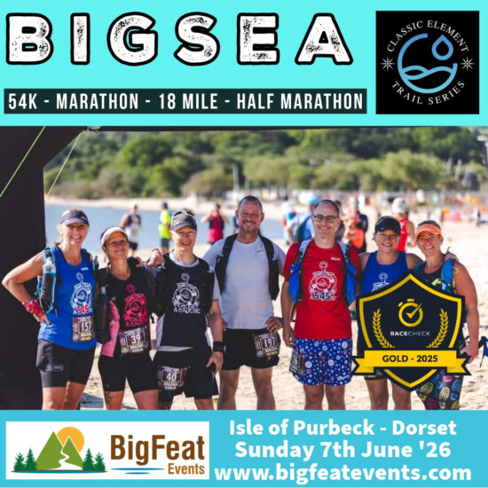 BigSea - Isle of Purbeck 54K and 18 Mile Logo