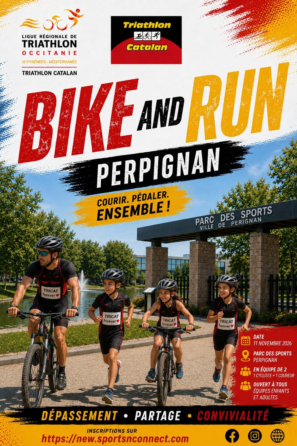 Bike and Run de Perpignan la Catalane Logo