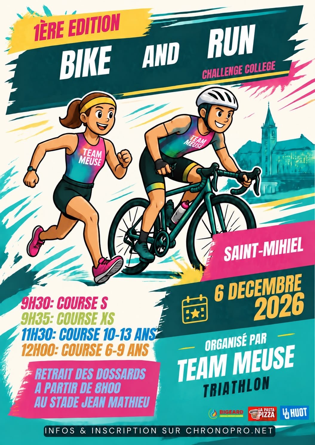 Bike and Run de Saint Mihiel 2026 Logo