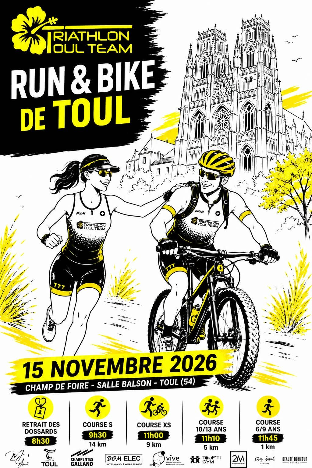 Bike and Run de Toul 2026 Logo