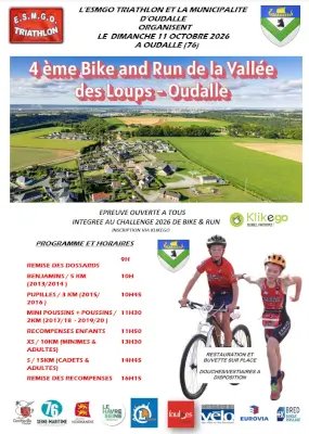 Bike & Run de la vallée des Loups - Oudalle Logo