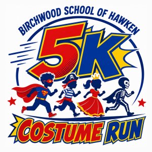 BIRCHWOOD 5k + COSTUME RUN Logo