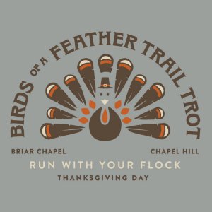 Birds of a Feather Trail Trot Logo
