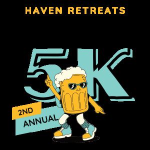 Biscuits and Bubbles 5km and Fun Run - Supporting Haven Retreats Logo