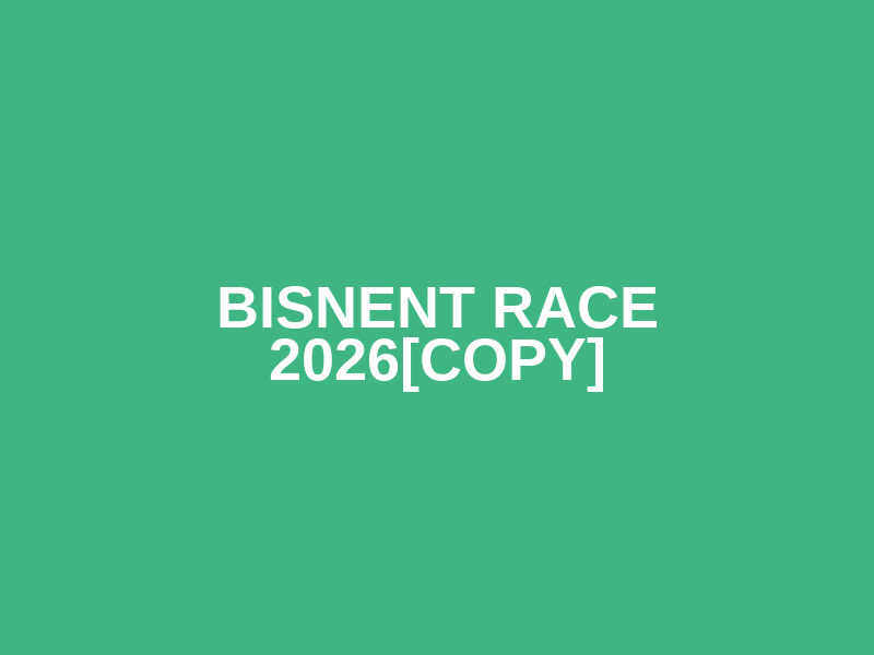 BisnenT race 2026[copy]