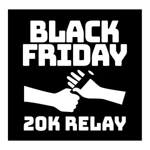 Black Friday Relays Leftover Race Logo