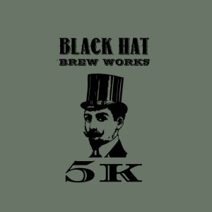 Black Hat Brew 5k Logo