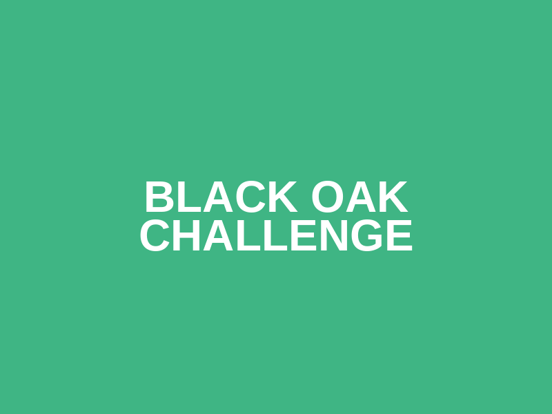 Black Oak Challenge Logo