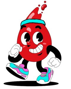 Bleeding Disorders of Kentucky Hemo Hustle Logo