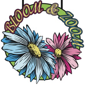 Bloom & Zoom Logo