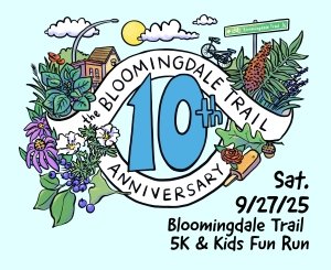 Bloomingdale Trail 5K Logo